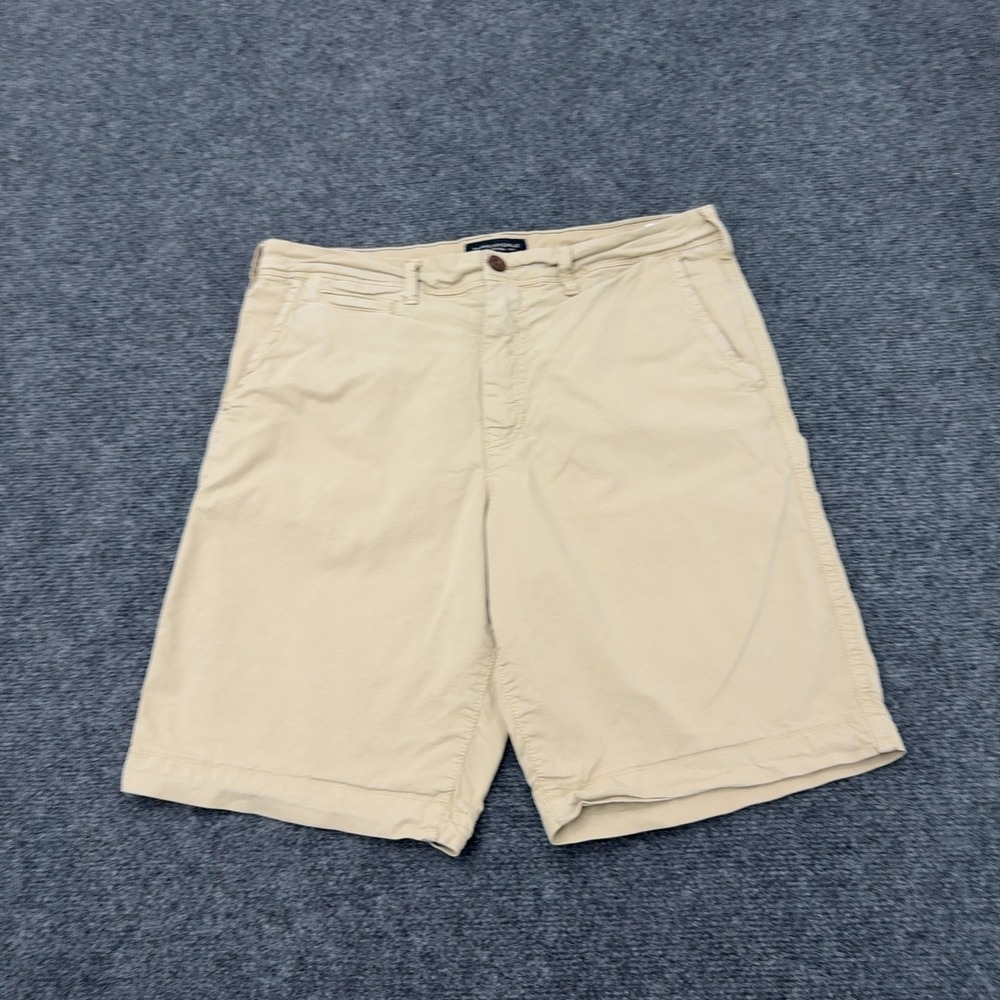 American Eagle Shorts Mens 33 Tan Cotton Next Level Flex Classic Preppy Casual